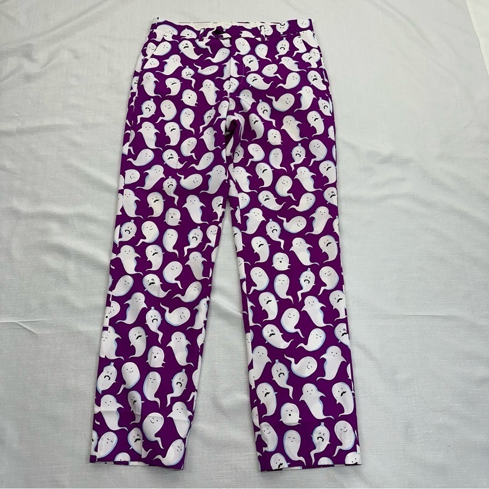 Shinesty Men’s 30 x 32 Fuchsia Purple Little Swimmers Ghost Dress Pants